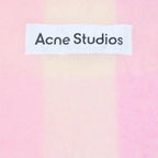 Acne Studios Mohair Checked Scarf Candy Pink/White/Pale Pink
