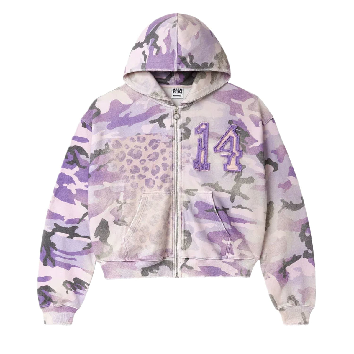 Vale Forever Purple Wayne Zip Up Hoodie