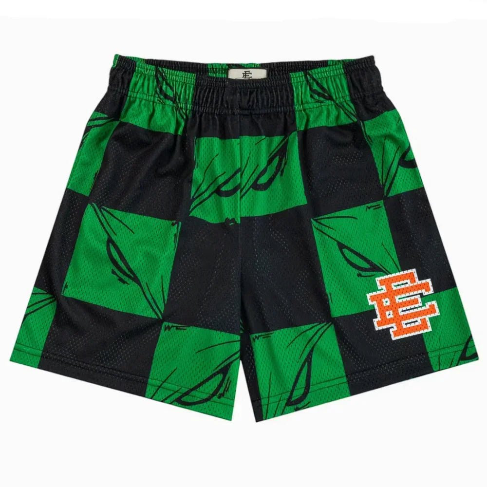 Eric Emanuel x Matty Boy EE Shorts 99 Eyes Slime/Orange
